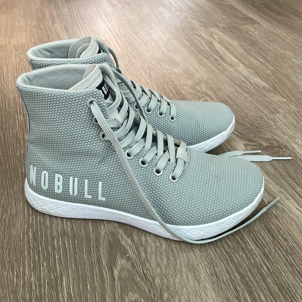 NO BULL HIGH-TOP ARCTIC GREY TRAINER